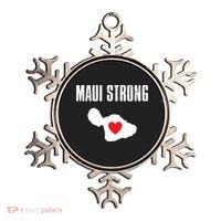 Pray For Maui Hawaii Maui Strong Maui Wildfire Relief Ornament thumb 0