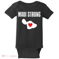 Pray For Maui Hawaii Maui Strong Maui Wildfire Relief Baby Bodysuit thumb 0