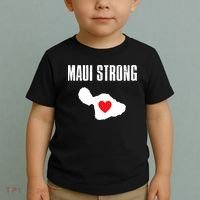 Pray For Maui Hawaii Maui Strong Maui Wildfire Relief Toddler T-Shirt thumb 2