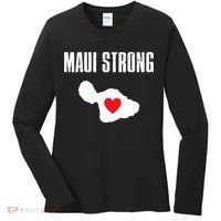 Pray For Maui Hawaii Maui Strong Maui Wildfire Relief Women's Long Sleeve Shirt thumb 0