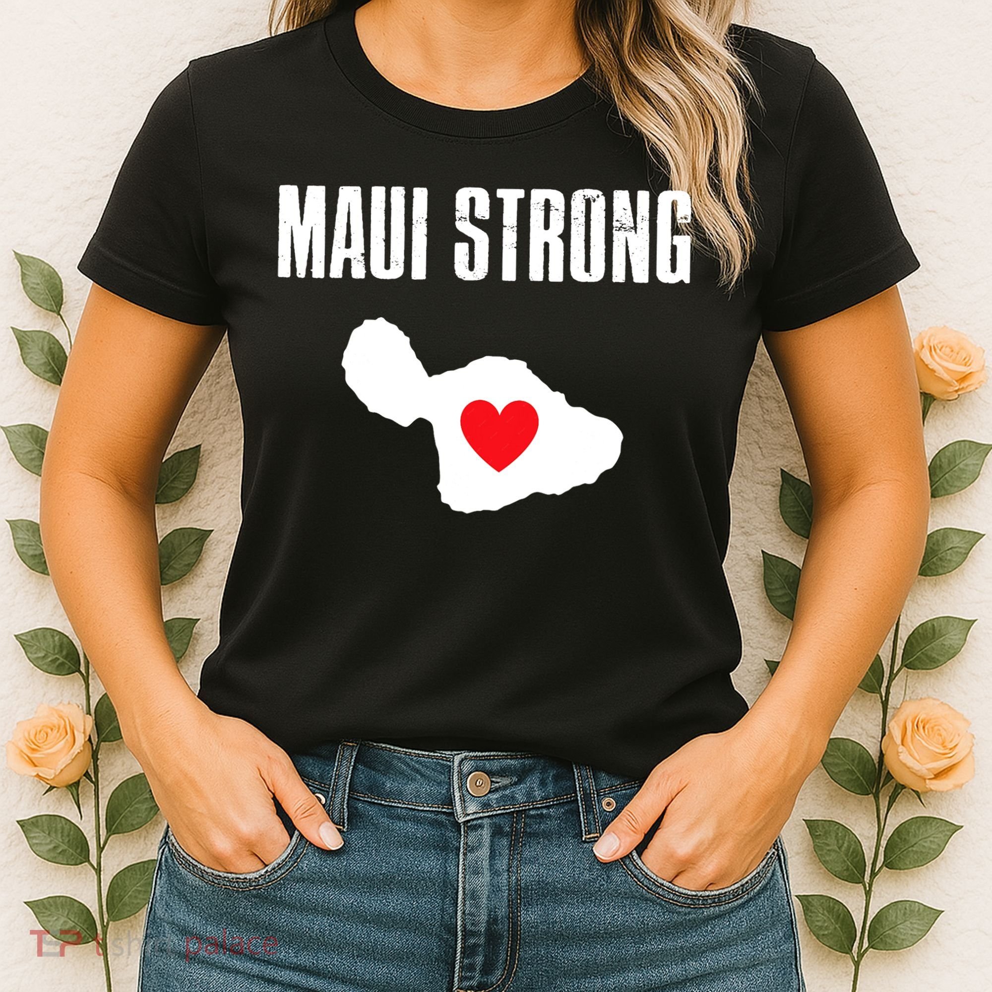 Pray For Maui Hawaii Maui Strong Maui Wildfire Relief Women's T-Shirt