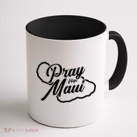 Pray For Maui Gift Coffee Mug thumb 1
