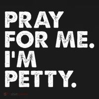 Pray For Me Im P.E.T.T.Y Funny Saying Women's Hoodie thumb 2