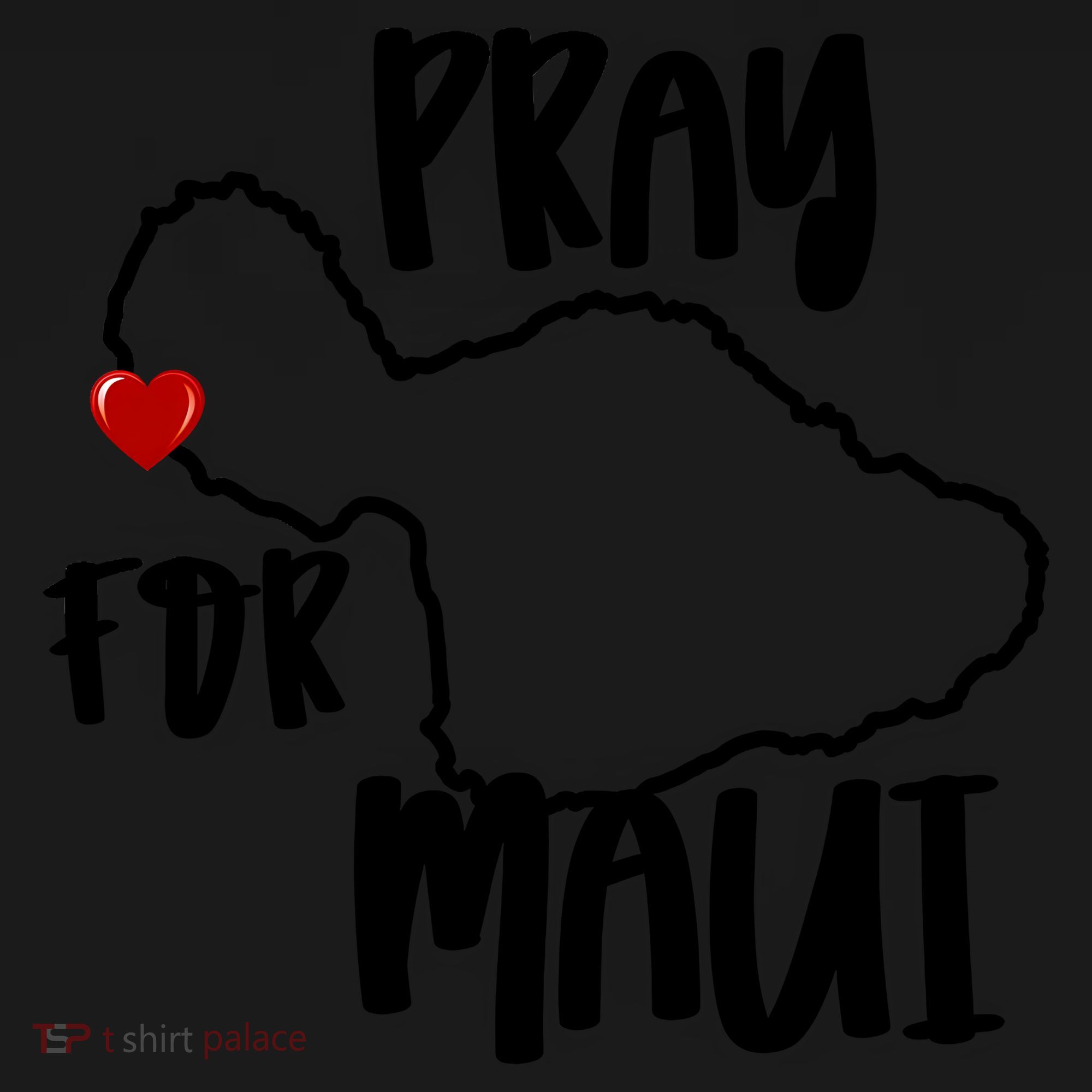 Pray For Maui Hawaii Strong Maui Wildfire Support Men Women Coaster