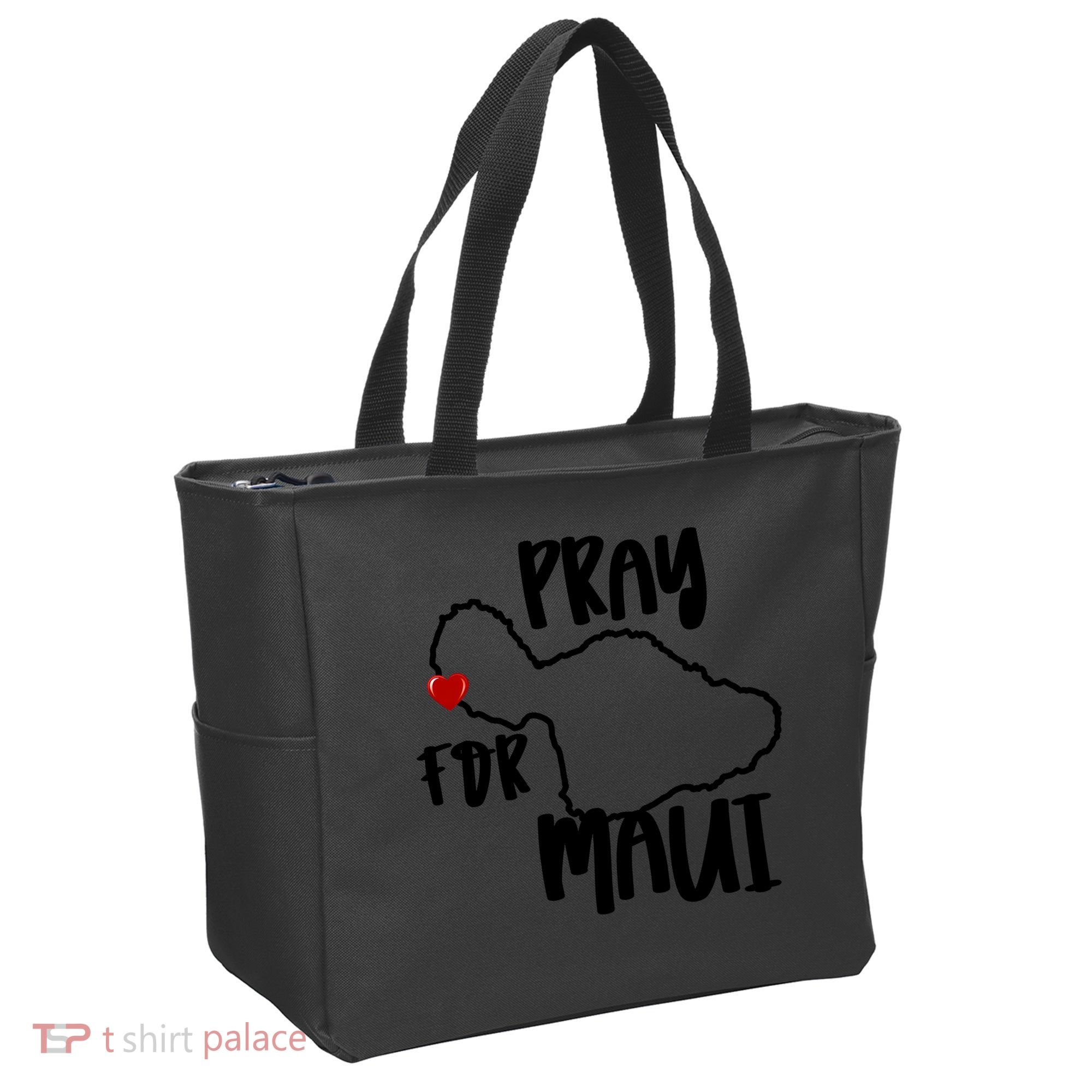 Pray For Maui Hawaii Strong Maui Wildfire Support Men Women Tote Bag