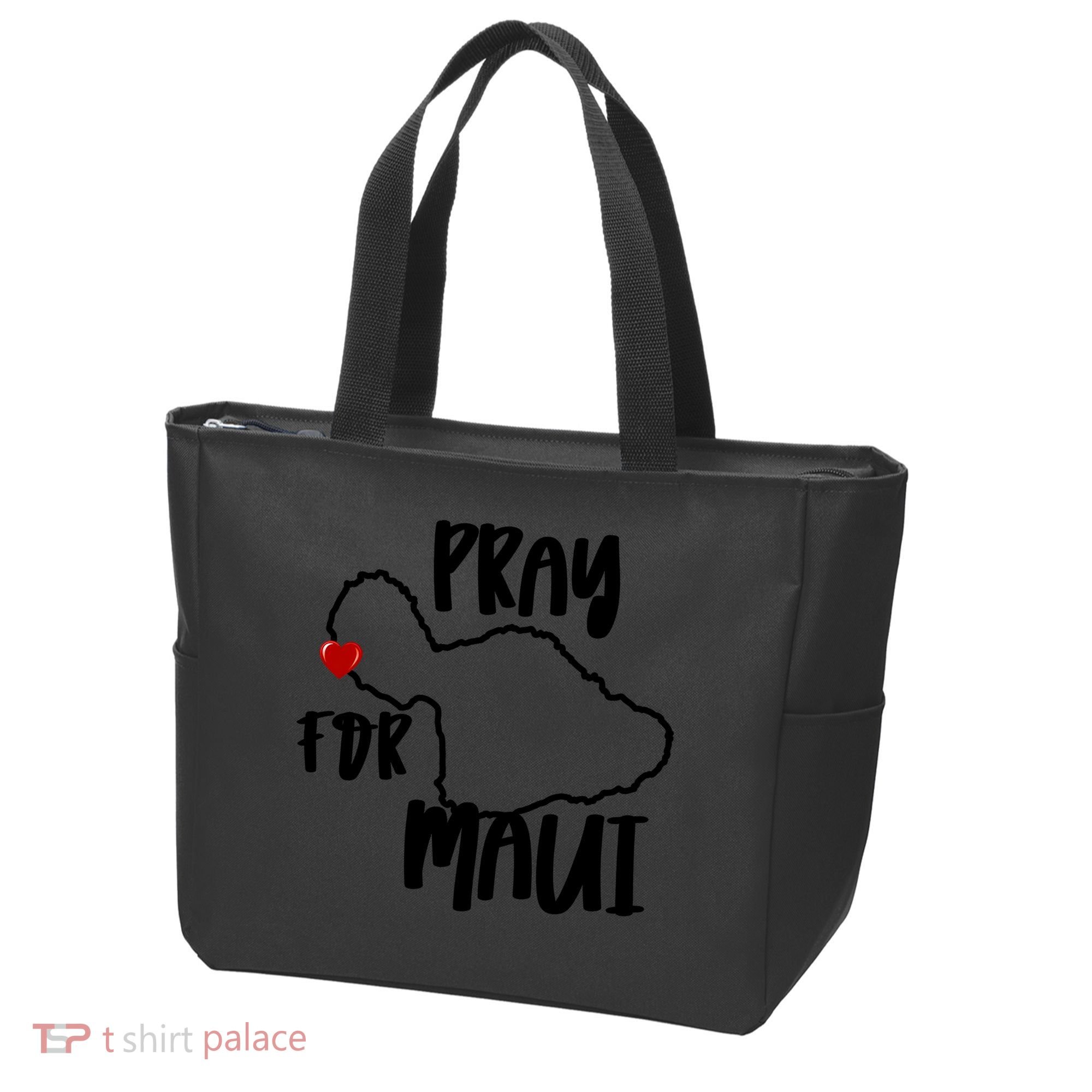 Pray For Maui Hawaii Strong Maui Wildfire Support Men Women Tote Bag