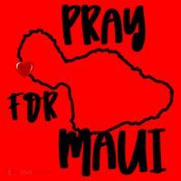 Pray For Maui Hawaii Strong Maui Wildfire Support Men Women Santa Hat thumb 1