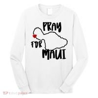 Pray For Maui Hawaii Strong Maui Wildfire Support Men Women Long Sleeve Shirt thumb 0