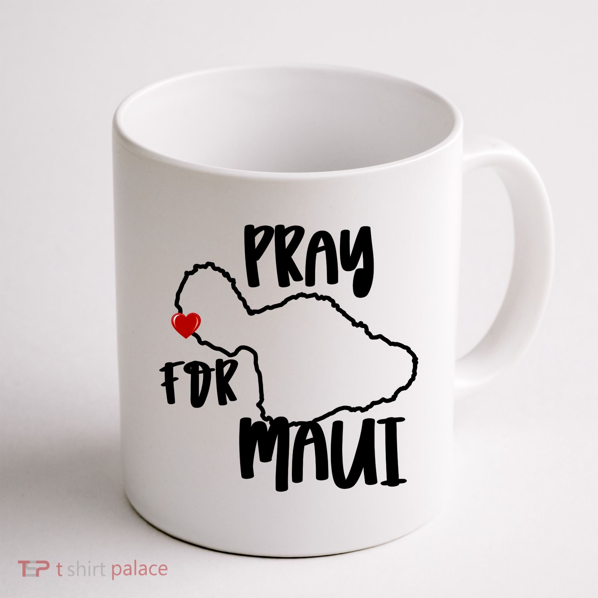 Pray For Maui Hawaii Strong Maui Wildfire Support Men Women Coffee Mug