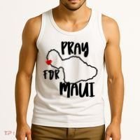 Pray For Maui Hawaii Strong Maui Wildfire Support Men Women Tank Top thumb 3
