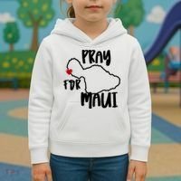 Pray For Maui Hawaii Strong Maui Wildfire Support Men Women Kids Hoodie thumb 3