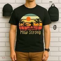 Pray For Maui Hawaii Strong Maui T-Shirt thumb 6