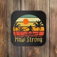Pray For Maui Hawaii Strong Maui Coaster thumb 0
