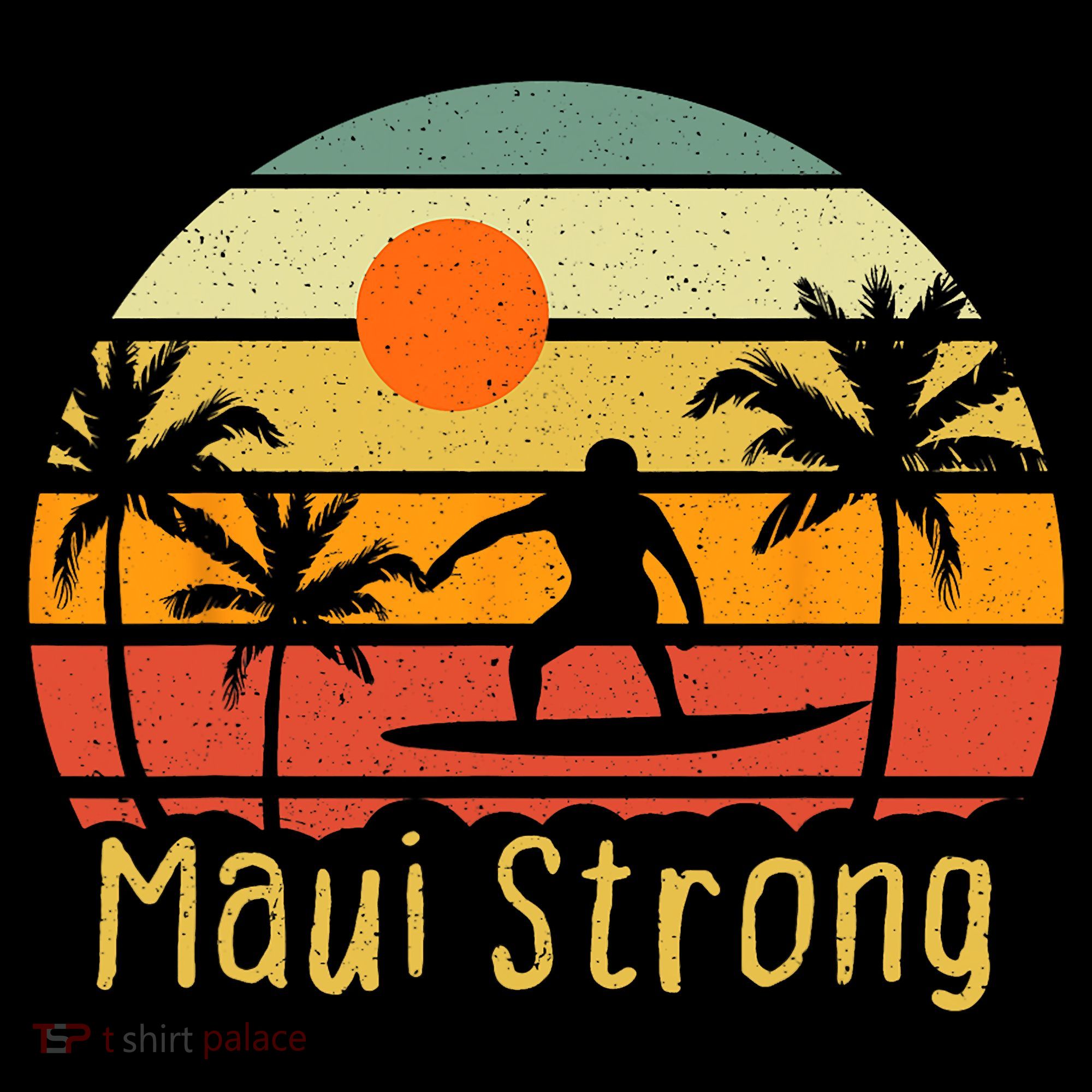 Pray For Maui Hawaii Strong Maui Mousepad