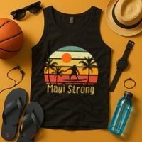 Pray For Maui Hawaii Strong Maui Tank Top thumb 4