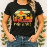 Pray For Maui Hawaii Strong Maui Women's T-Shirt thumb 2
