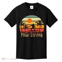 Pray For Maui Hawaii Strong Maui Kids T-Shirt thumb 0