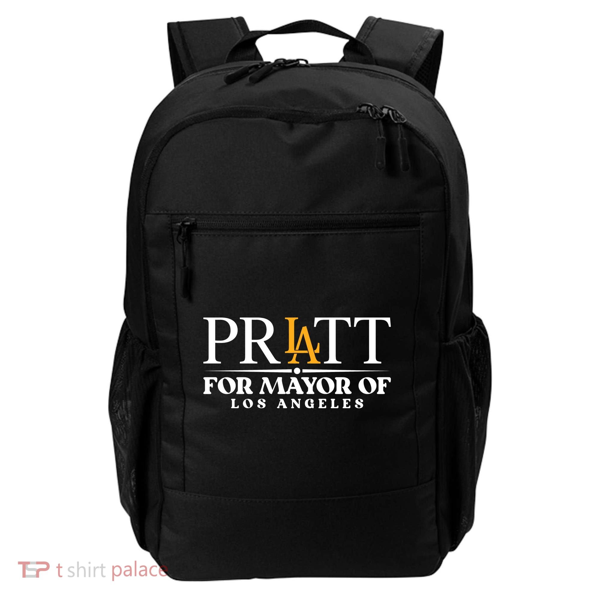 Pratt For Mayor Of Los Angelas LA Pride Backpack