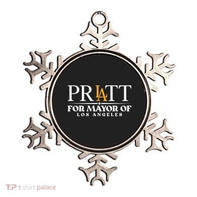 Pratt For Mayor Of Los Angelas LA Pride Ornament
