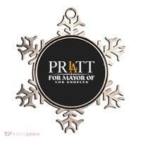 Pratt For Mayor Of Los Angelas LA Pride Ornament thumb 0