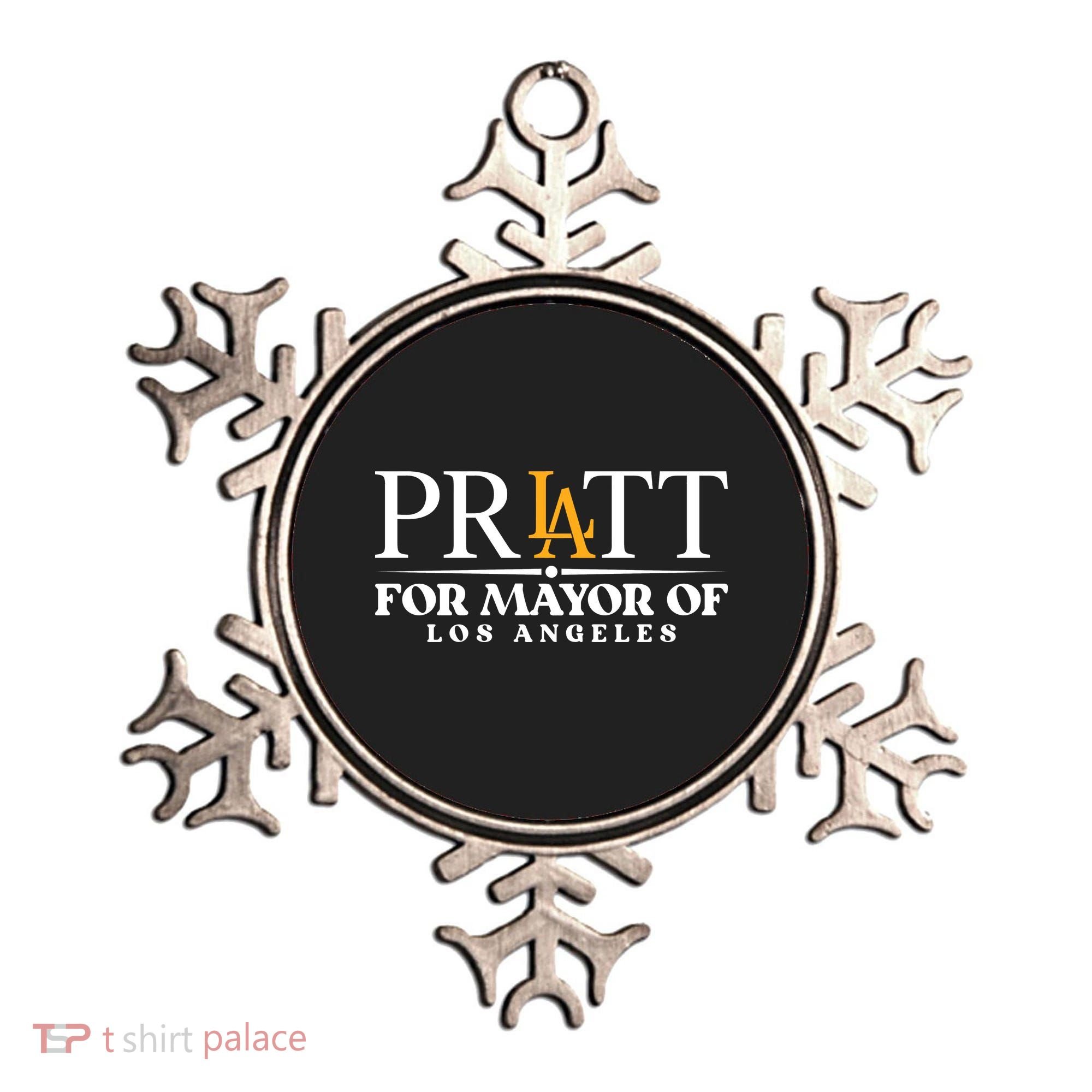 Pratt For Mayor Of Los Angelas LA Pride Ornament
