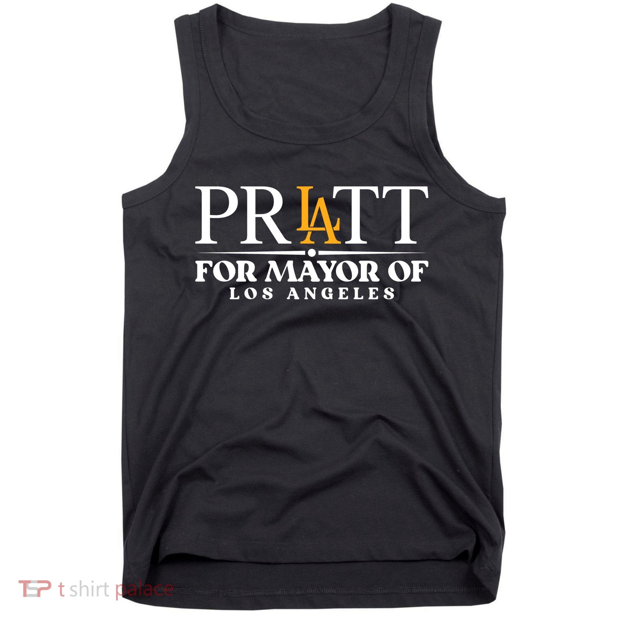 Pratt For Mayor Of Los Angelas LA Pride Tank Top