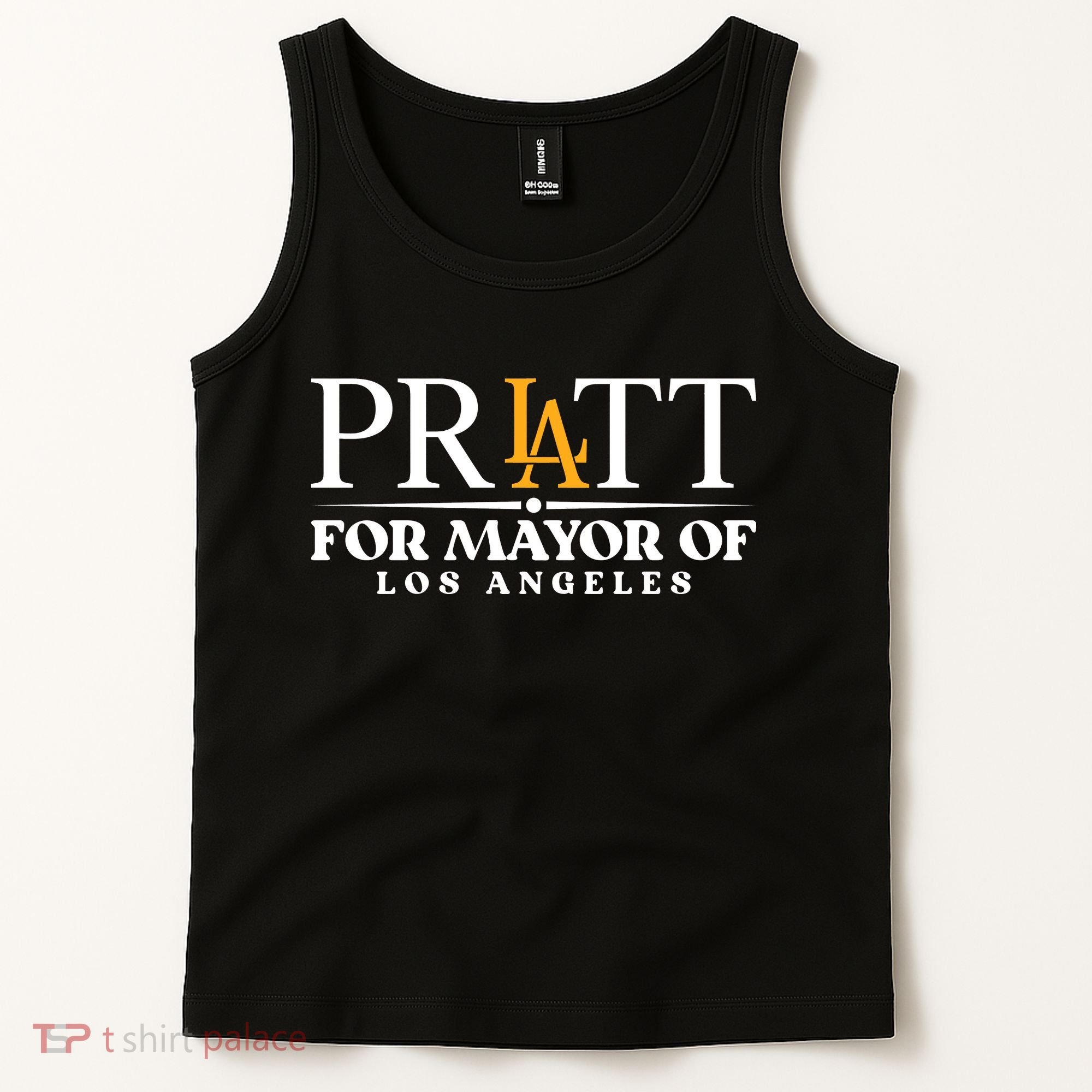 Pratt For Mayor Of Los Angelas LA Pride Tank Top