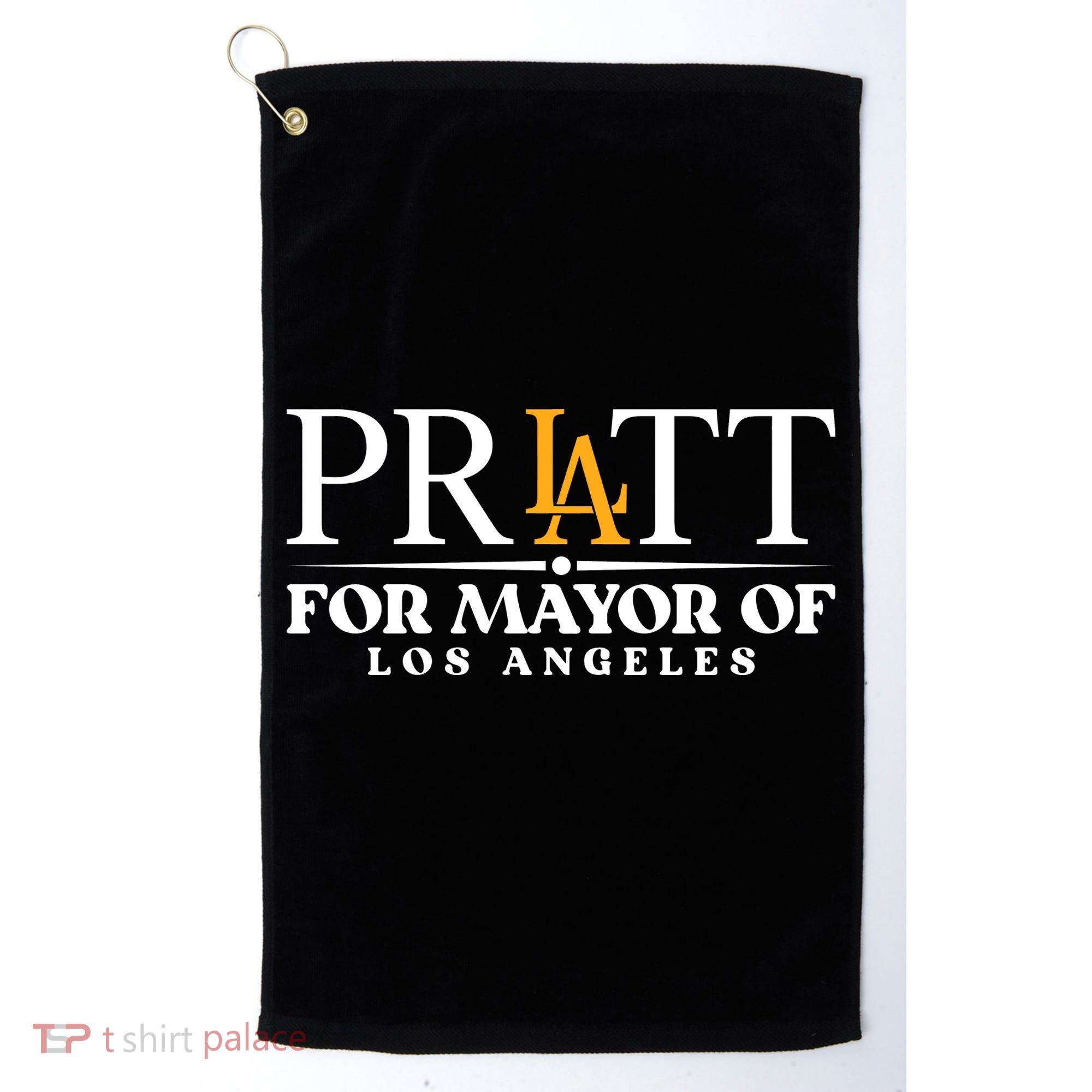 Pratt For Mayor Of Los Angelas LA Pride Golf Towel