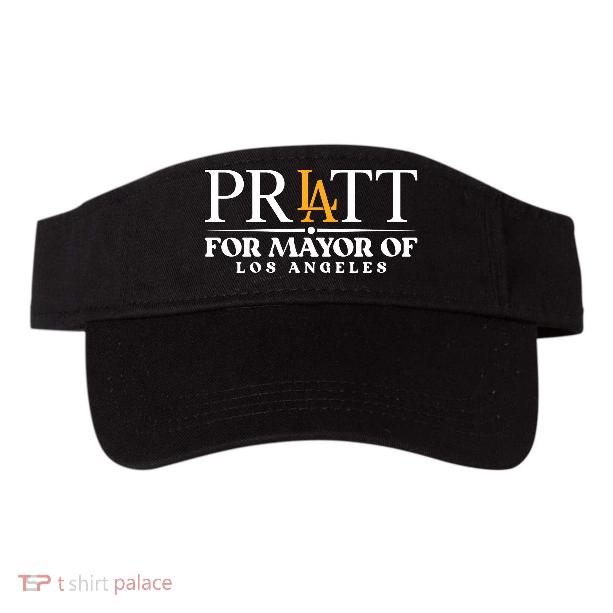 Pratt For Mayor Of Los Angelas LA Pride Visor