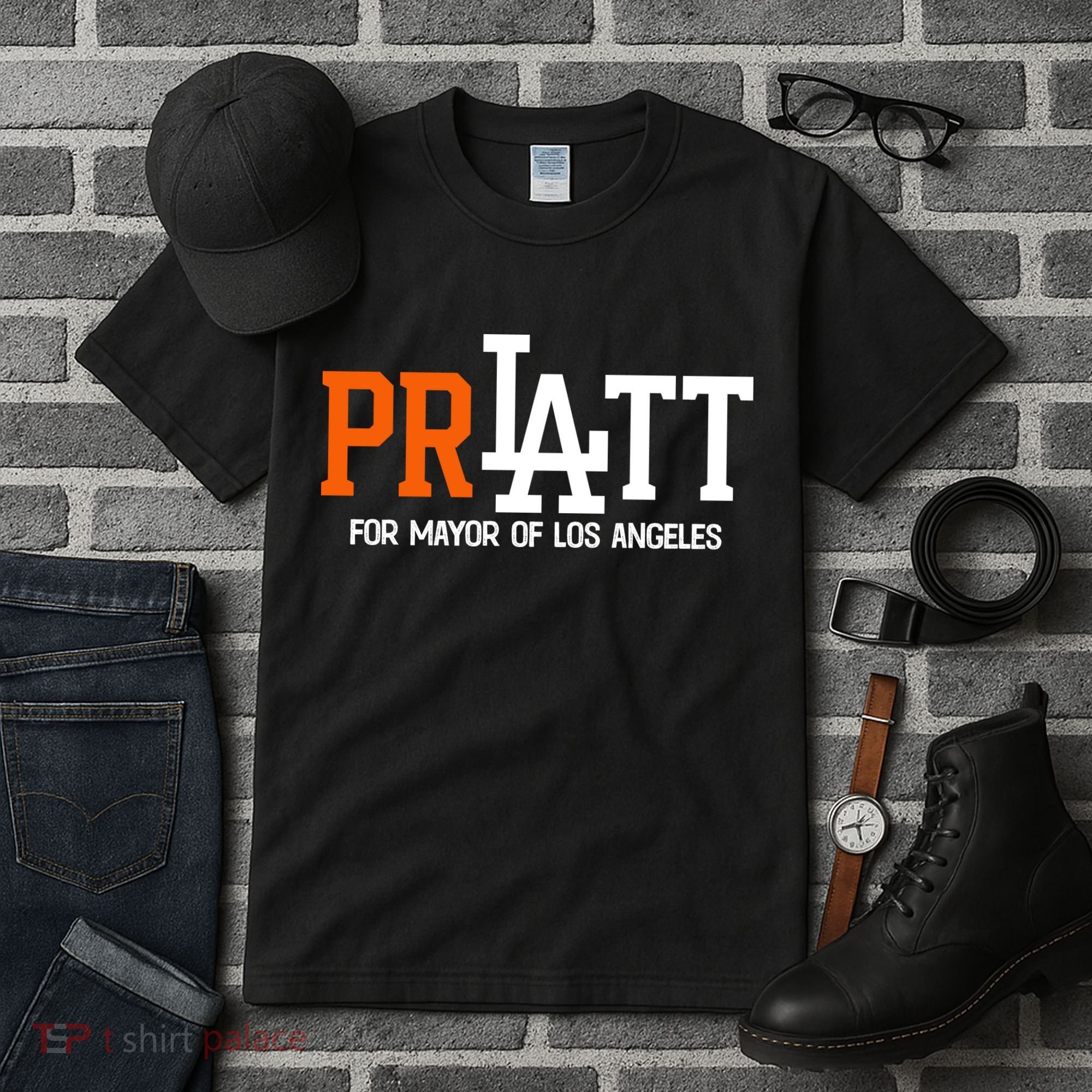 Pratt For Mayor Of Los Angeles Tall T-Shirt