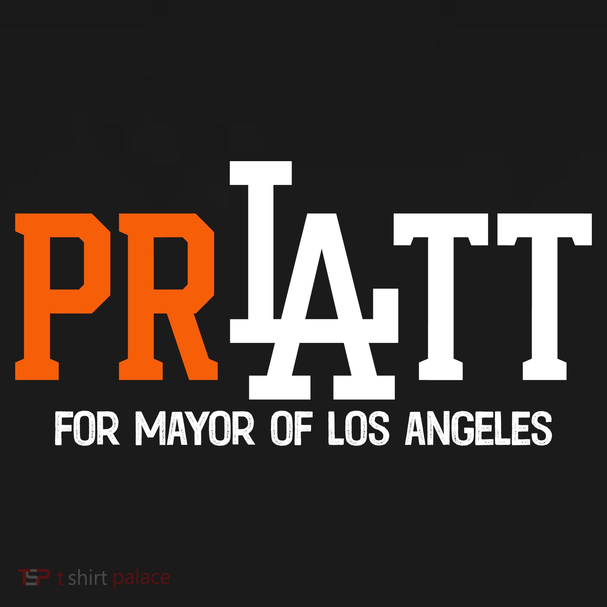 Pratt For Mayor Of Los Angeles Coaster