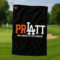 Pratt For Mayor Of Los Angeles Golf Towel thumb 1