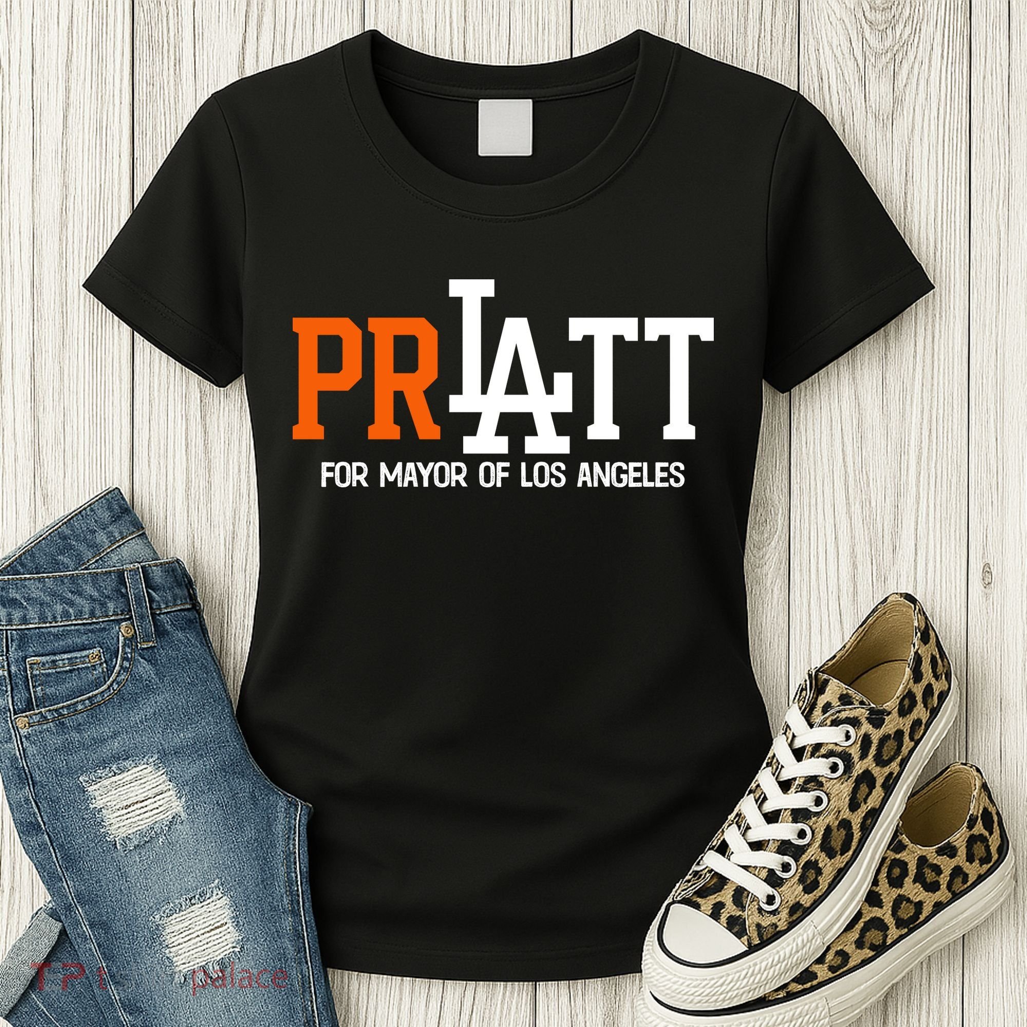 Pratt For Mayor Of Los Angeles Women's T-Shirt