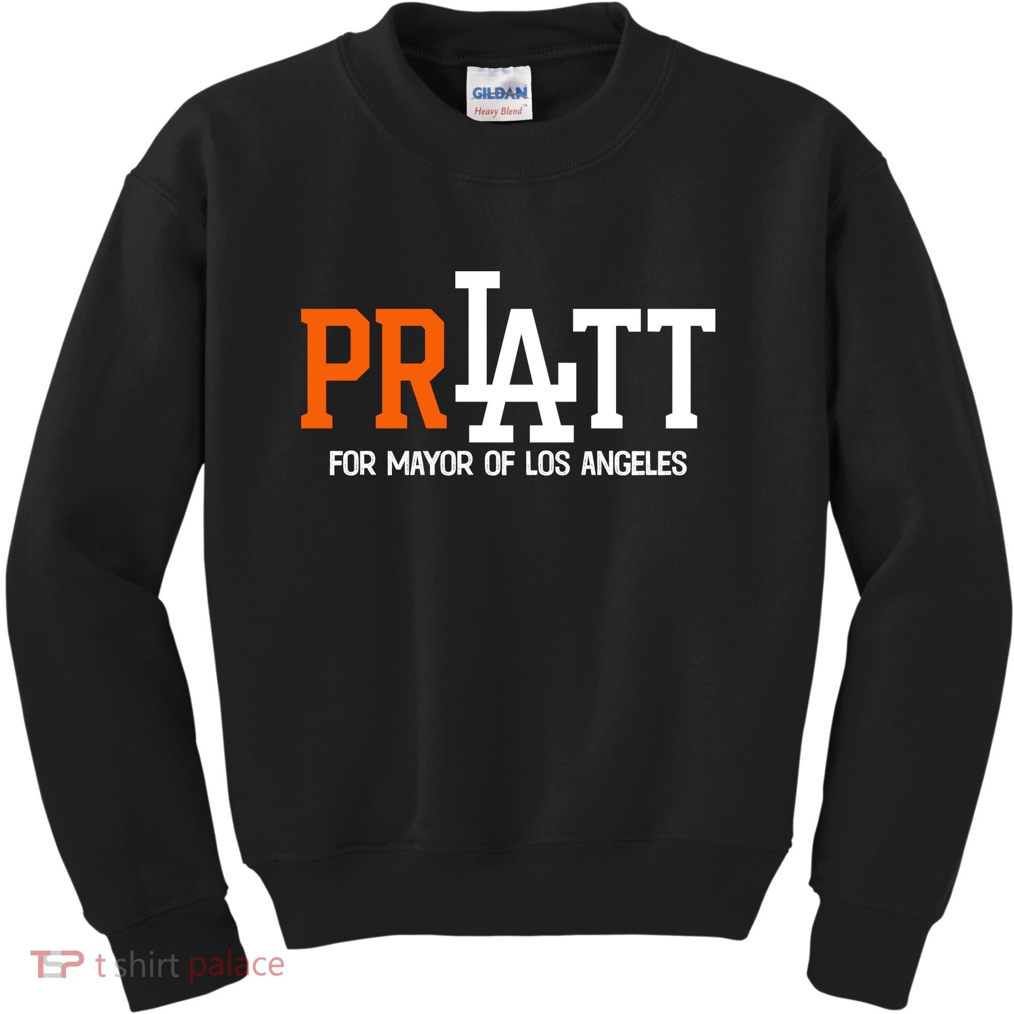 Pratt For Mayor Of Los Angeles Kids Sweatshirt