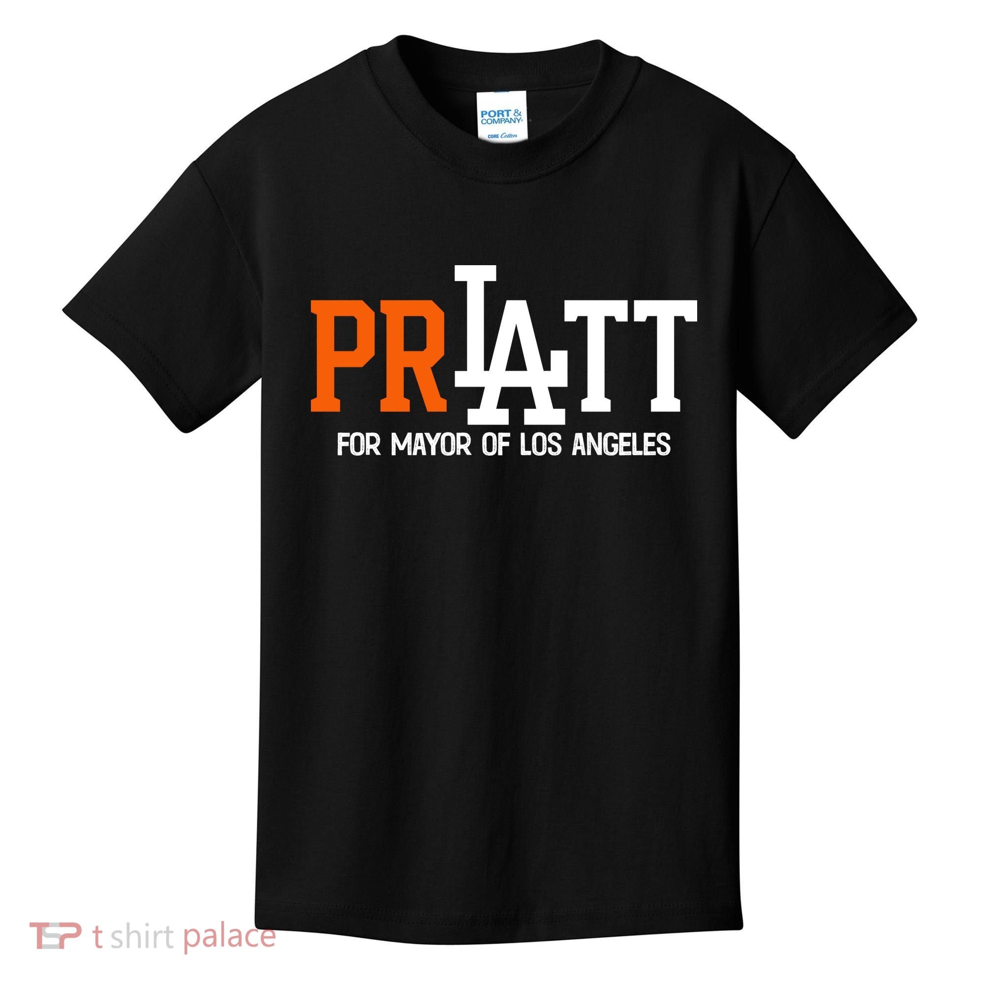 Pratt For Mayor Of Los Angeles Kids T-Shirt