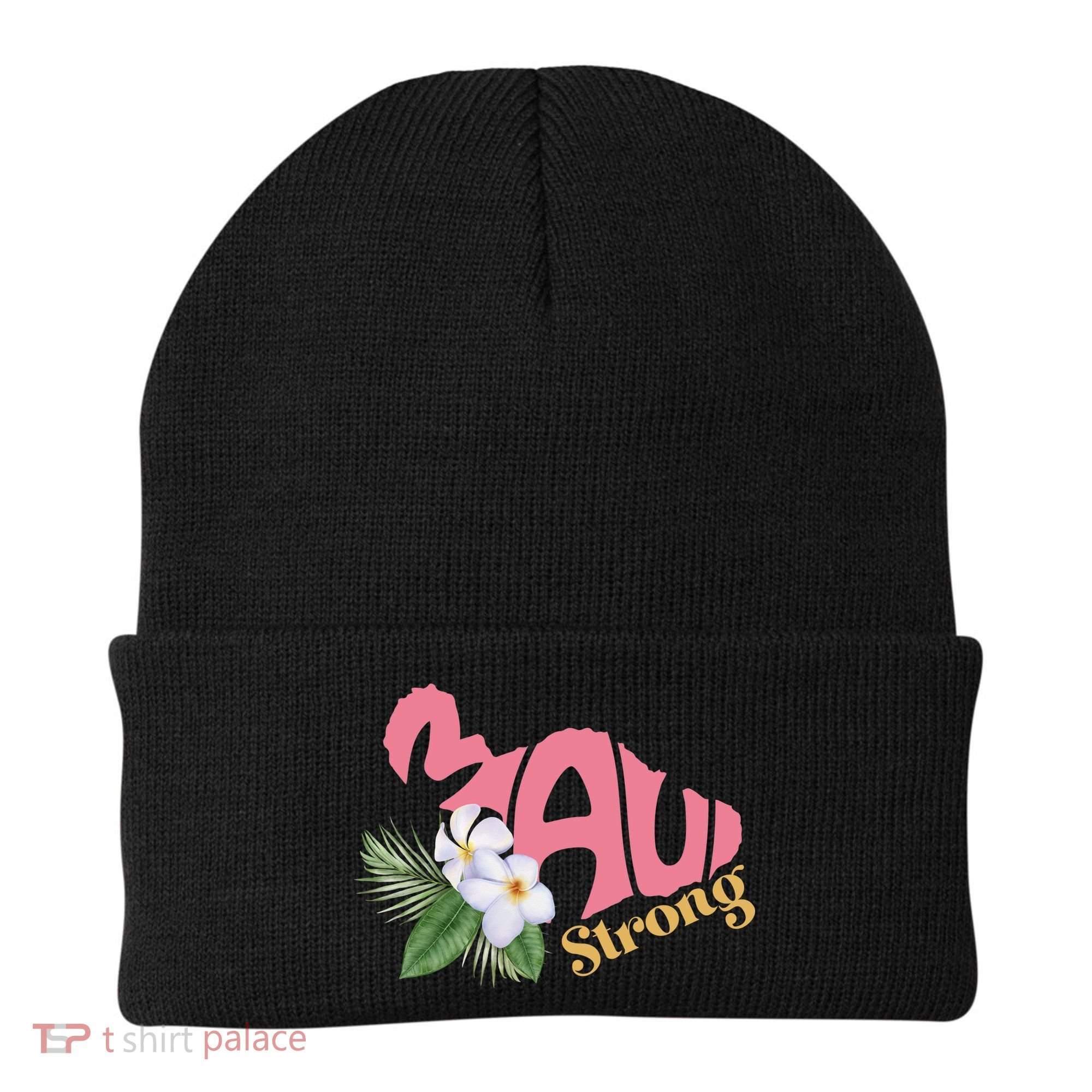 Pray For Maui Strong Hawaii Beanie