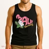 Pray For Maui Strong Hawaii Tank Top thumb 3