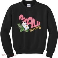 Pray For Maui Strong Hawaii Kids Sweatshirt thumb 0