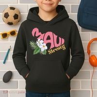 Pray For Maui Strong Hawaii Kids Hoodie thumb 2