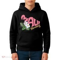 Pray For Maui Strong Hawaii Kids Hoodie thumb 4