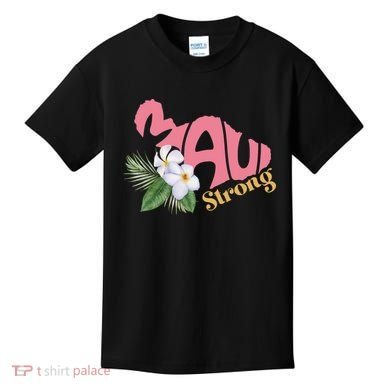 Pray For Maui Strong Hawaii Kids T-Shirt