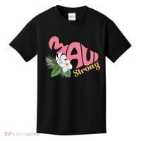 Pray For Maui Strong Hawaii Kids T-Shirt thumb 0
