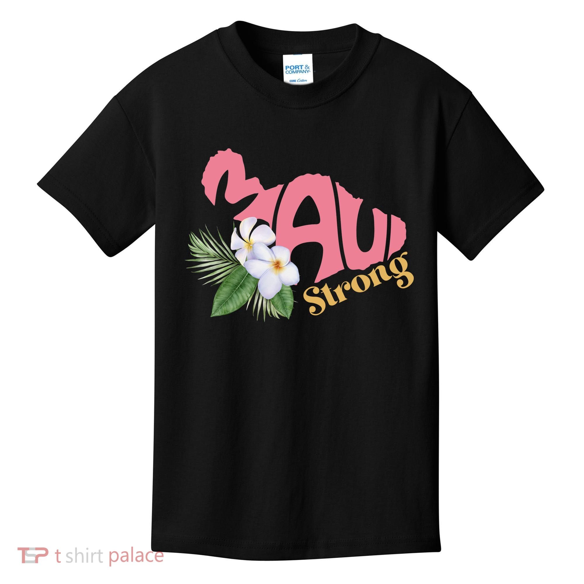 Pray For Maui Strong Hawaii Kids T-Shirt