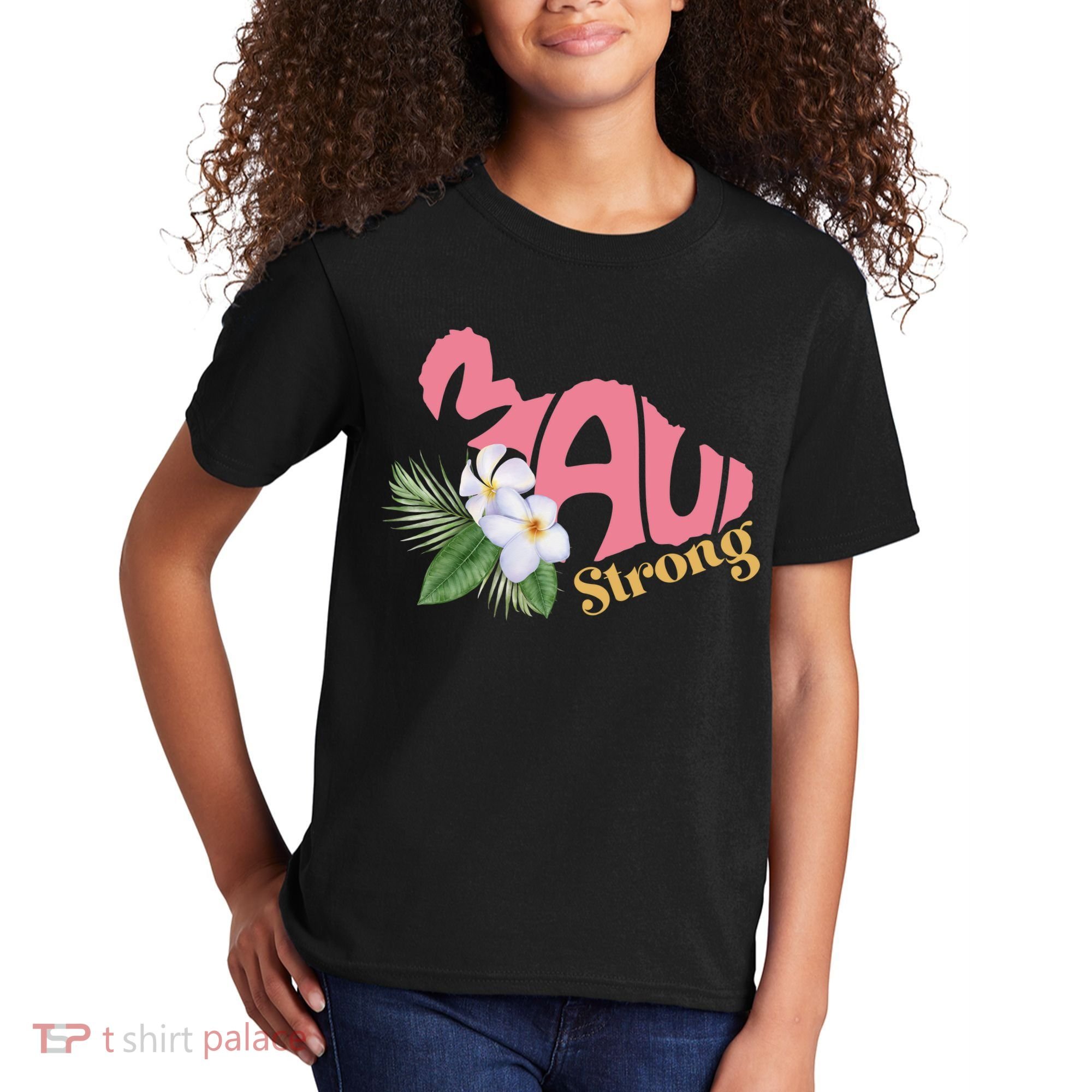 Pray For Maui Strong Hawaii Kids T-Shirt