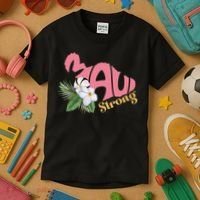 Pray For Maui Strong Hawaii Kids T-Shirt thumb 3