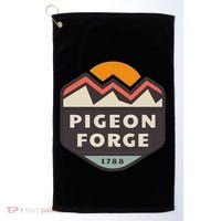 Pigeon Forge Mountains Golf Towel thumb 0