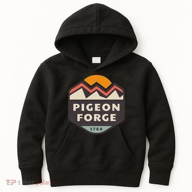 Pigeon Forge Mountains Kids Hoodie