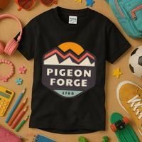 Pigeon Forge Mountains Kids T-Shirt thumb 3