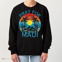 Pray For Maui Hawaii Strong Women's Sweatshirt thumb 0