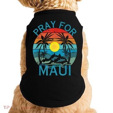Pray For Maui Hawaii Strong Doggie Tank